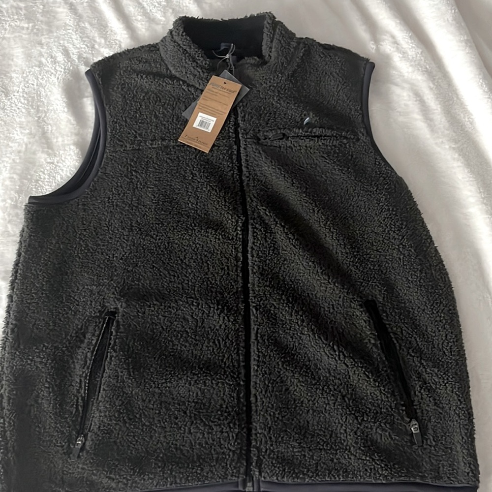 Taylor Vintage fleece vest, large